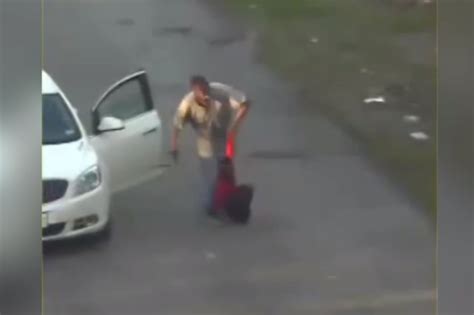 Shocking Moment Man Beats Child 62 Times With A Belt Is Caught On