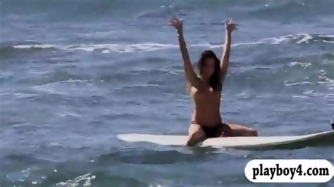 Hot Badass Girls Enjoyed Surfing And Sky Diving While Nude Eporner