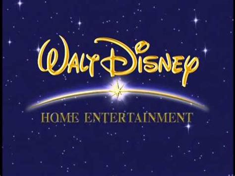 Walt Disney Home Entertainment Blue Background Fullscreen Youtube