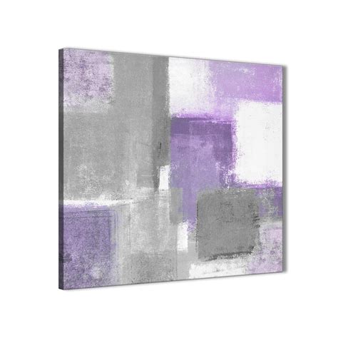 Top 20 Of Purple And Grey Wall Art