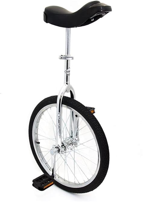 Indy Trainer Kids Unicycle Chrome Plated 20 Inch Steel Frame 1