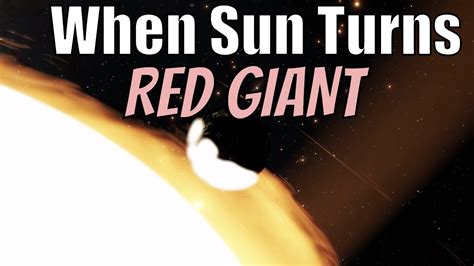 What If Sun Were A Red Giant Youtube
