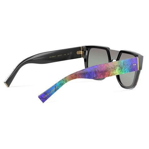 Dolce Gabbana Iridescent Rainbow Sunglasses Rainbow Dolce