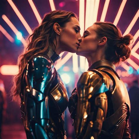 Brie Larson Kissing Gal Gadot By Vittuz On Deviantart