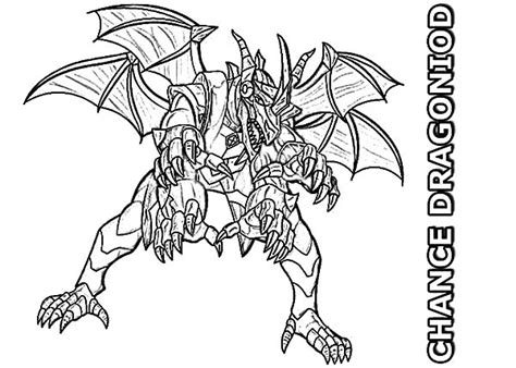 Bakugan Coloring Pages Drago Kidsworksheetfun