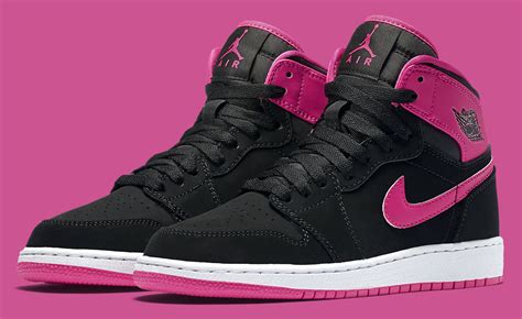 Air Jordan 1 High Gs Black Vivid Pink Air 23 Air Jordan Release