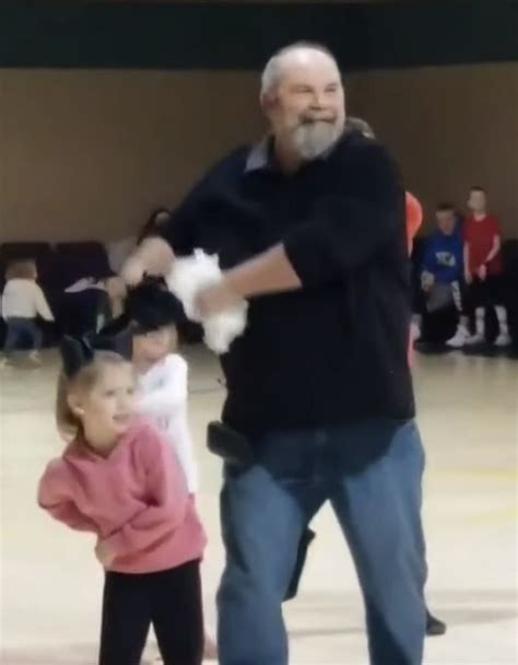 Grandpa Dances In Granddaughter S Recital After Her Stage Fright