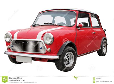 Many young buyers still wanted power and they got in bunches. Old Mini Car stock photo. Image of nostalgia, urban, wheel ...