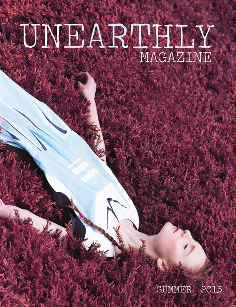 Unearthly Magazine Issue 1 By Unearthlymag Issuu