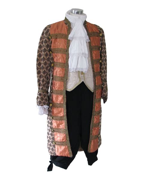 Mens Deluxe 18th Century Masked Ball Costume Complete Costumes