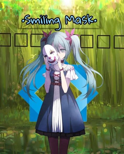 Being sad and faking depression doesn't make you either interesting or unique. Depressed Anime Girl Fake Smile Mask