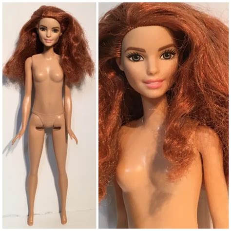 Barbie Fashionistas Doll Mattel Dmf Tall Red Head Hair Nude