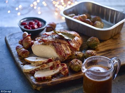 Christmas looks different this year. Co-op sells lazy Christmas dinner in a box | Daily Mail Online