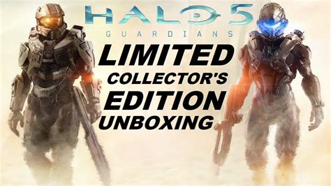 Halo 5 Guardians Limited Collectors Edition Unboxing Youtube