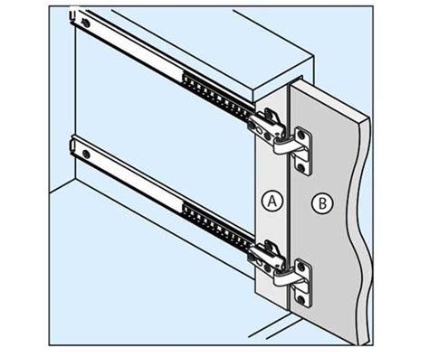 Accuride 1312 Pocket Door Slides Jet Press