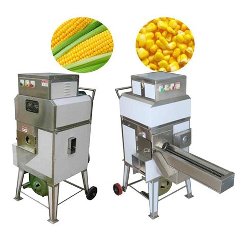 Fresh Sweet Corn Sheller Husk Thresher Machine China Sweet Corn