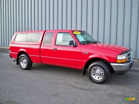 1999 Bright Red Ford Ranger Xlt Extended Cab 4049239