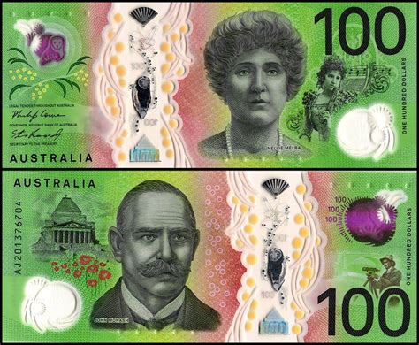 Australia 100 Dollars Banknote 2020 P 66a2 Unc Polymer