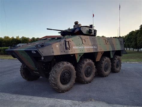 A French Vbci Armoured Vehicle For Infantry Combat Of The 5th Dragoon
