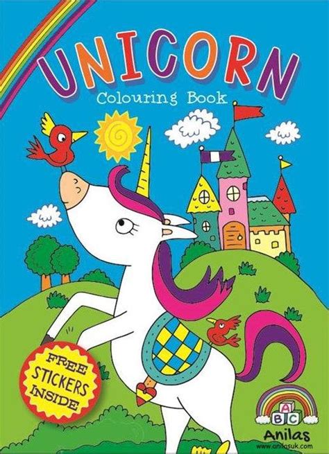 Unicorn Colouring Book Anilas Uk