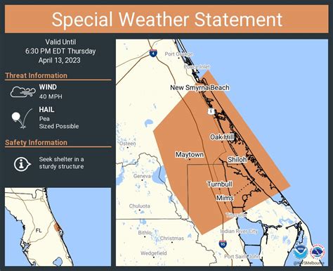 NWS Melbourne On Twitter A Special Weather Statement Has Been Issued