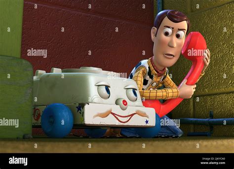 Chatter Telephone Woody Toy Story 3 2010 Stock Photo Alamy