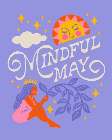 Mindful May Art Challenge — Jessica Molina Lettering Illustration