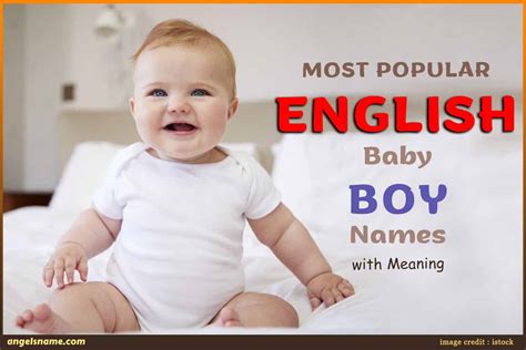 Most Popular English Baby Boy Names With Meaning