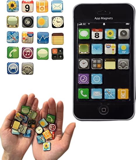 Haft Magnete Im App Design Kühlschrank Magnete Iphone Ipad Apps Super