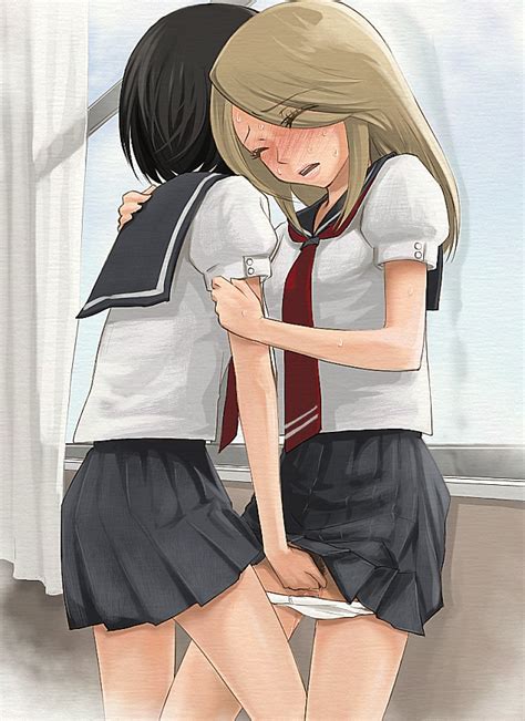 Oohashi Akiko And Kumakura Mariko Girl Friends Drawn By Censored
