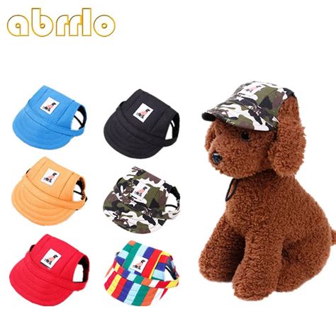Abrrlo Dogs Cats Caps New Design Breathable Dog Hats For Small Dog