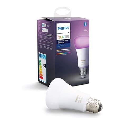 Philips Hue White And Color Ambiance Single Bulb E27 Dmora