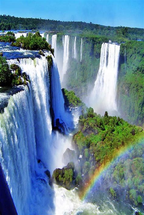 Iguazu Falls At Iguazu National Park Argentina Iguazu National Park