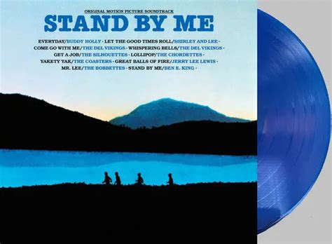 Stand By Me Soundtrack Audiophile Blue Vinyl Various Artists