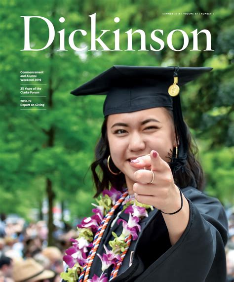 Summer 2019 Dickinson Magazine By Dickinson College Issuu