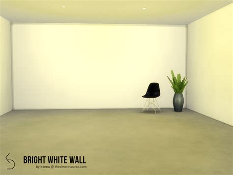 The Sims Resource Bright White Walls