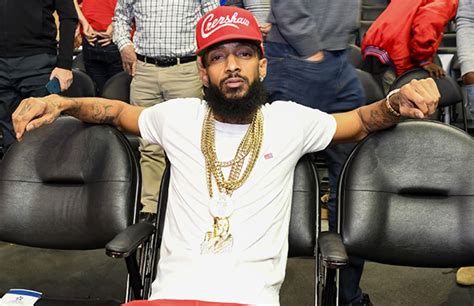 Family, friends, fans and community members said goodbye to. Nipsey Hussle Tried and Failed to Break Up Fight at His ...