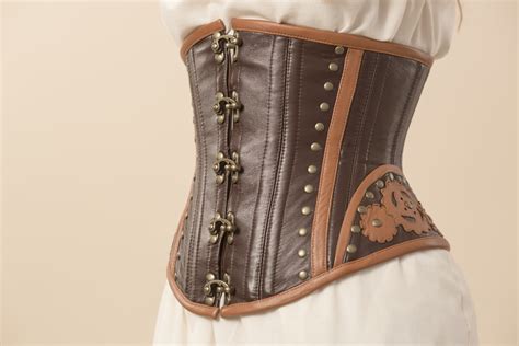 Steampunk Leather Corset