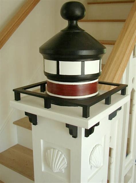 Could shorten time for you if necessary. Nautical Lighthouse Newel Post | A Beacon of Light for the ...