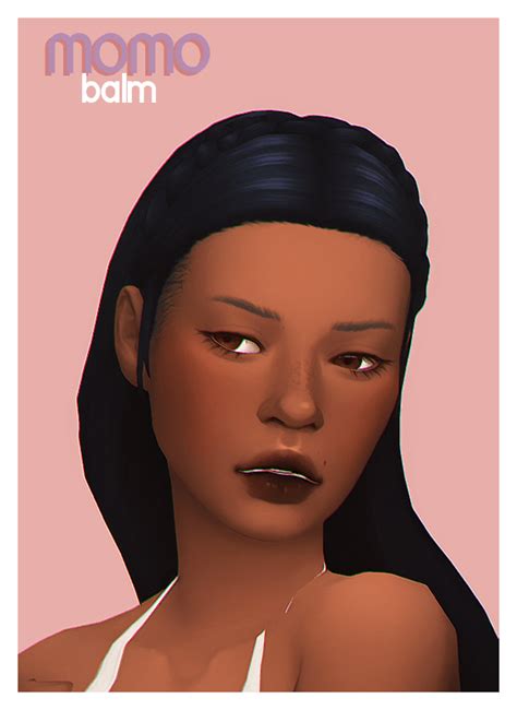 Sims 4 Fresh Makeup Mini Set Momo Balm A Natural Lip The Sims Book