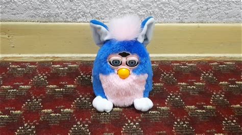 Little Baby Blue Furby Baby Furby Babies 1999 Youtube
