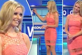 Countdown s Rachel Riley flashes flesh in VERY risqué dress TV