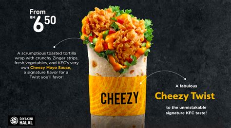 Bagi orang yang gemar mengkonsumsi. Harga KFC Twister (Cheezy Twist) - Senarai Harga Makanan ...