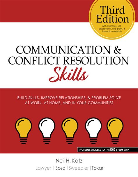 Communication And Conflict Resolution Skills Higher Education