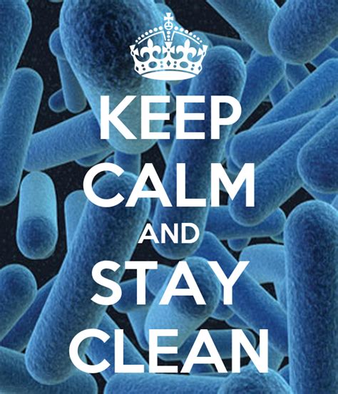 Keep Calm And Stay Clean Poster Athena Keep Calm O Matic