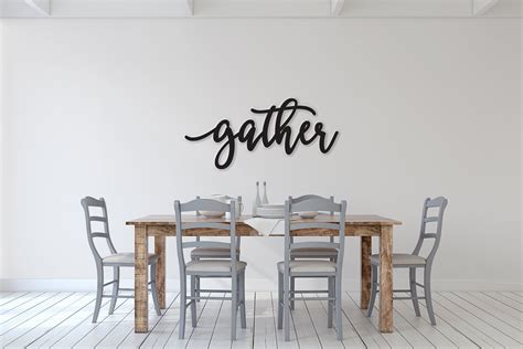 Gather sign Gather Wood Sign Gather Wall Decor Thanksgiving | Etsy ...