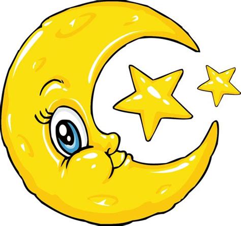 Moon And Stars Clipart Best