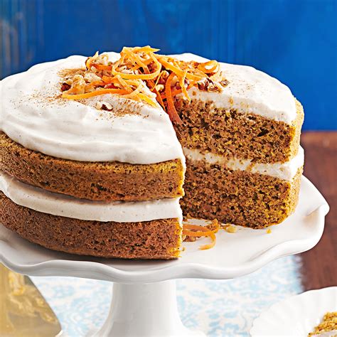 Chai Carrot Cake With Walnuts Recipe Eatingwell