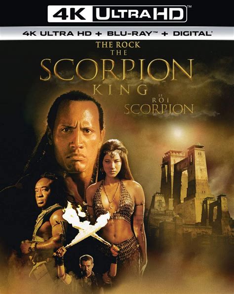The Scorpion King 4k Hd Ultrablu Ray Combo Edition