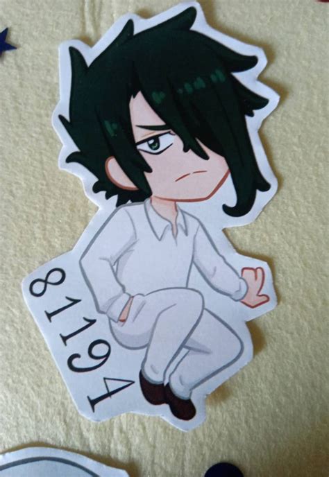The Promised Neverland Stickers Pack Etsy